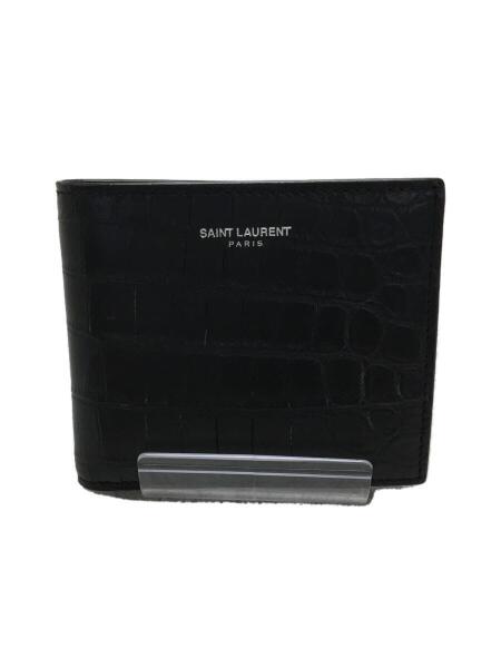 SAINT LAURENT(サンローラン) / 2つ折り財布/レザー/BLACK/GBL396303 