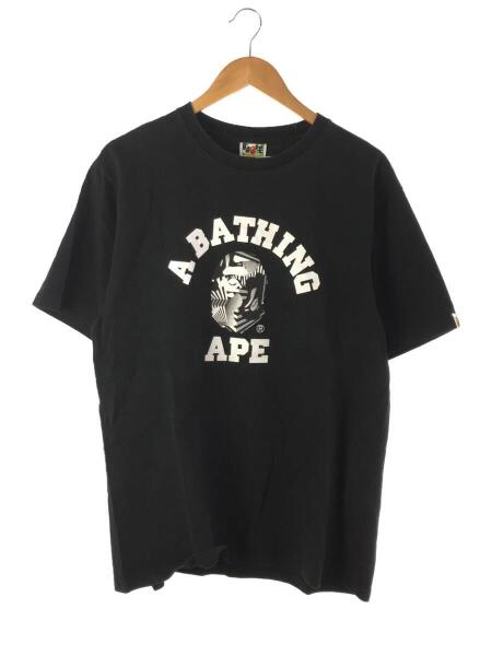 A BATHING APE(アベイシングエイプ) / Tシャツ/XL/コットン/BLK/無地 
