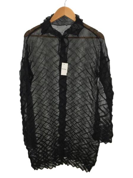 ISSEY MIYAKE 長袖トップス【IM74-FJ903】 ISSEY MIYAKE(イッセイミヤケ) / 長袖ブラウス/M/ポリエステル