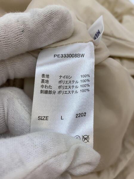 Perushu(ペルーシュ) / ダウンジャケット/×MLB/L/ナイロン/クリーム