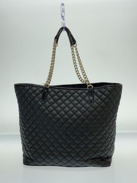 COACH(コーチ) / キルティングチェーントート/PVC/ブラック/F33760/※角 