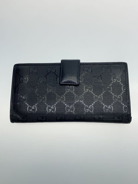 GUCCI(グッチ) / 長財布/レザー/BLK/総柄/メンズ/212104・2149 | 中古