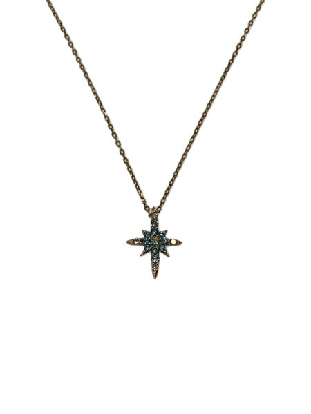 STAR JEWELRY(スタージュエリー) / ブルーダイヤクロッシングスター 