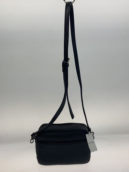 CRONOS / ショルダーバッグ/フェイクレザー/BLK CRONOS(クロノス