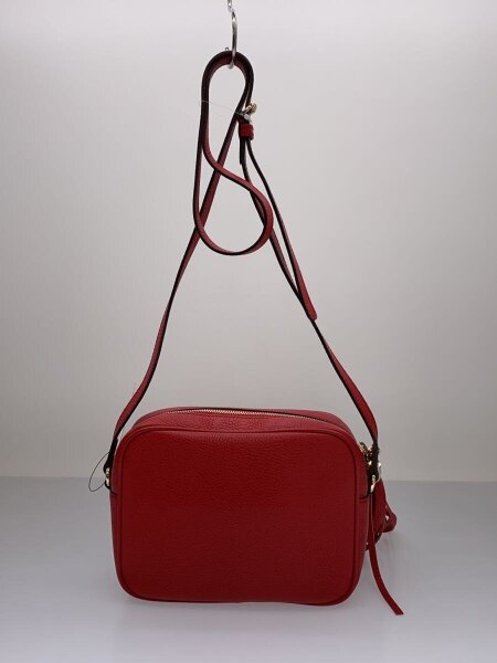 GUCCI(グッチ) / スモール・ディスコバッグ_ソーホー/レザー/RED 