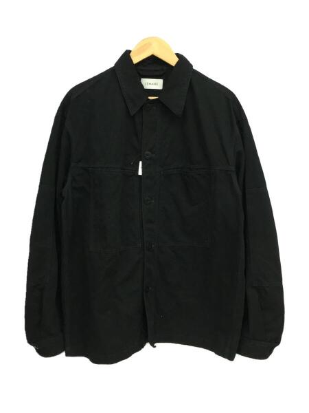 LEMAIRE(ルメール) / WORKWEAR OVERSHIRT/ジャケット/48/コットン/BLK 