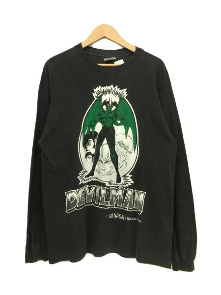Hanes(ヘインズ) / 90s/DEVILMAN/デビルマン/長袖Tシャツ/L/コットン 