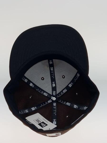 帽子 E NEW ERA(ニューエラ) / キャップ/7 3/8/ポリエステル/BRW/無地/メンズ