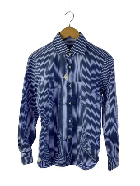 LUIGI BORRELLI クレリックストライプシャツ　41 ボレッリ BORRELLI ストライプシャツ 41 16 ルイジボレッリ ビームスF