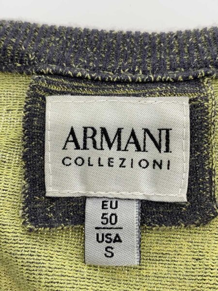 ARMANI COLLEZIONI / ニット・セーター(薄手)/S/GRN/無地/3ZCM33 CM35Z ARMANI COLLEZIONI(アルマーニコレッツィオーニ) / ニット・セーター