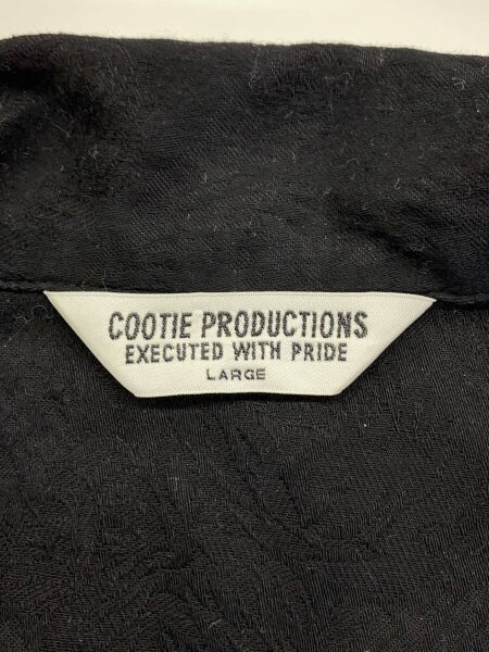 COOTIE(クーティー) / Bandana Jacquard Open neck L/S shirt/L 