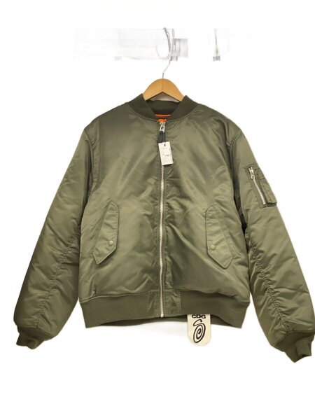 STUSSY(ステューシー) / CDG MA-1 JACKET/L/ナイロン/KHK/315271 