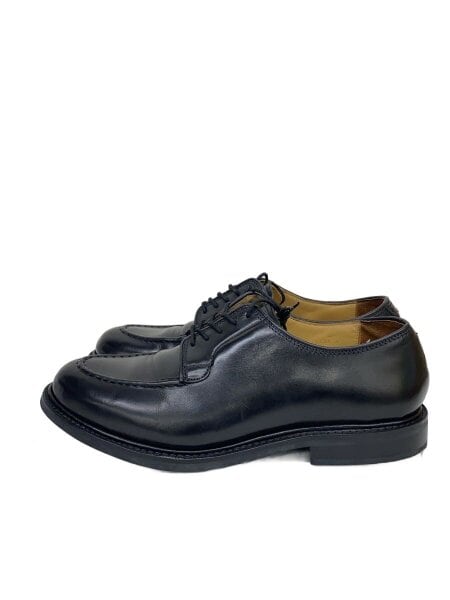 Trading post Uチップレザーシューズ size9 黒 T2102 Trading Post(トレーディングポスト) / Uチップレザーシューズ