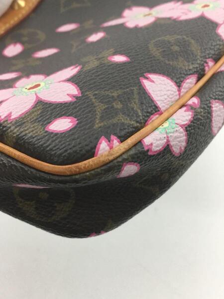 LOUIS VUITTON / ポシェット・アクセソワール_モノグラム・チェリー_BRW/PVC/BRW LOUIS VUITTON(ルイヴィトン) / ポシェット・アクセソワール_