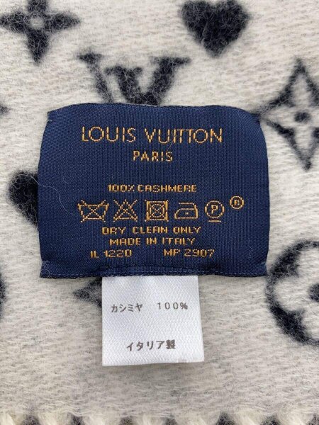 LOUIS VUITTON(ルイヴィトン) / マフラー/カシミア/BLK/総柄 
