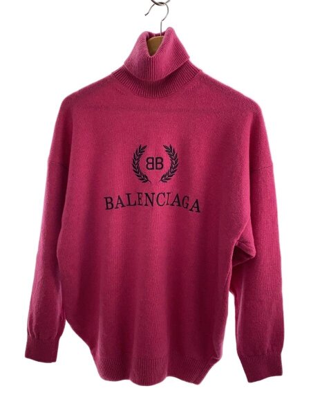 バレンシアガ BALENCIAGA 542618 T4081 ニット BALENCIAGA(バレンシアガ) / ニット・セーター(厚手)/XS/ウール/PNK
