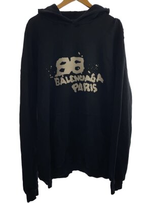 BALENCIAGA(バレンシアガ) / Patchwork Hoodie/パーカー/XS/コットン