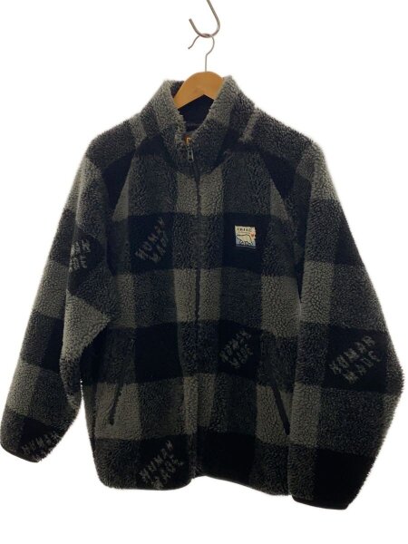 HUMAN MADE(ヒューマンメイド) / 22AW/チェックボアフリースジャケット 