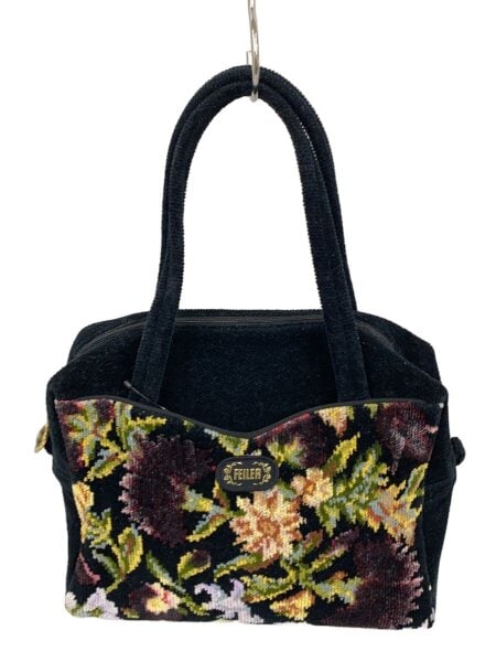 FEILER(フェイラー) / ハンドバッグ/--/BLK/花柄 | 中古品の販売・通販 