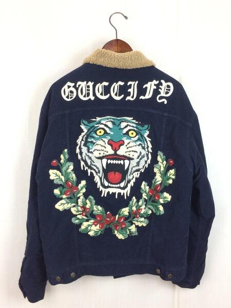 GUCCI(グッチ) / 19ss/488406/刺繍コーデュロイジャケット/タグ付 