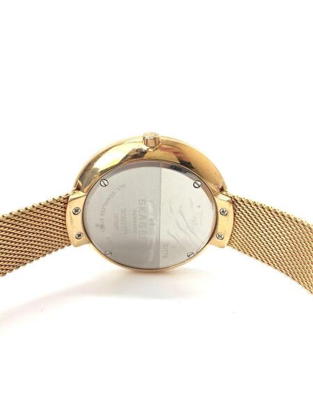 SKAGEN / クォーツ腕時計/アナログ/ステンレス/BLK/GLD/SS/skw2371// SKAGEN(スカーゲン) / クォーツ腕時計/アナログ/ステンレス/ブラック