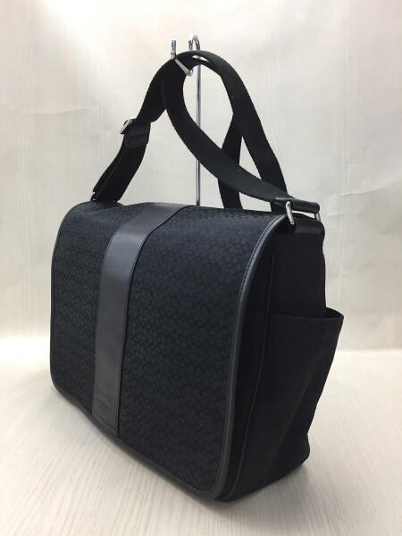 COACH(コーチ) / ミニシグネチャー/ショルダーバッグ/ブラック/F77004 