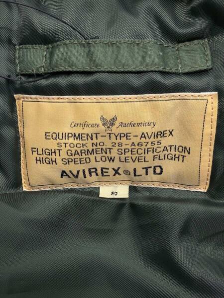 AVIREX(アヴィレックス) / フライトジャケット/S/ナイロン/KHK/6132080