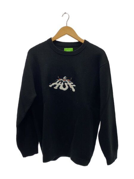 HUF(ハフ) / ニット・セーター(薄手)/M/アクリル/BLK | 古着の販売 