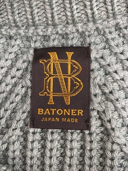 BATONER(バトナー) / ニット・セーター(厚手)/1/ウール/GRN/BN-22FM 