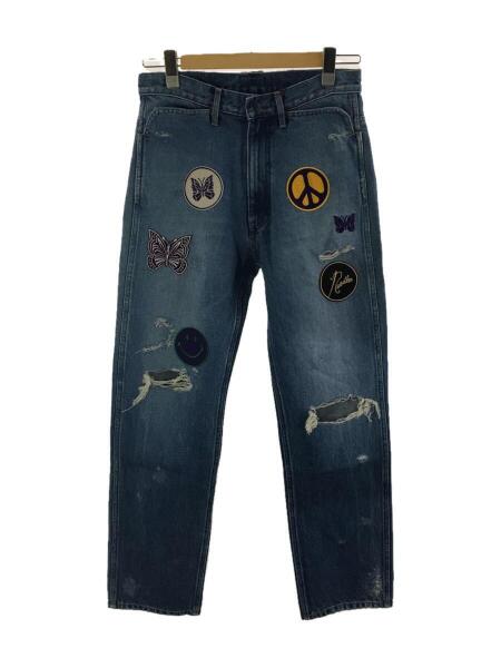 Needles(ニードルズ) / 13OZ C/L DENIM PATCHES STRAIGHT JEAN/ボトム 