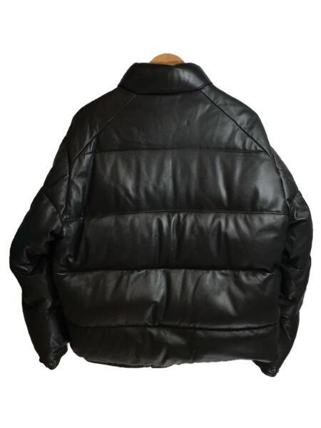 Schott レザーダウンジャケット 34サイズ 羊革 黒 schott - Schott 