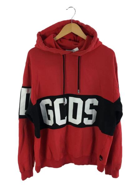 GCDS(ジーシーディーエス) / LOGO BAND HOODIE/パーカー/--/コットン 