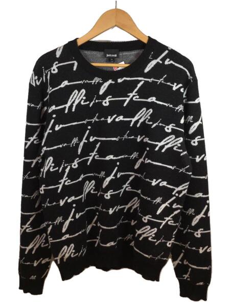 Just cavalli(ジャストカヴァリ) / 20AW/セーター(厚手)/M/ウール/BLK 