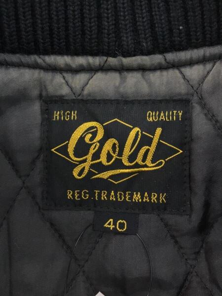 gold(ゴールド) / WOOL MELTON DONKEY RIB STUDIUM JACKET/40/ウール 