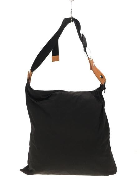 whowhat(フーワット) / WRAP BAG/S/キズ有り/バッグ/ポリエステル/BLK 