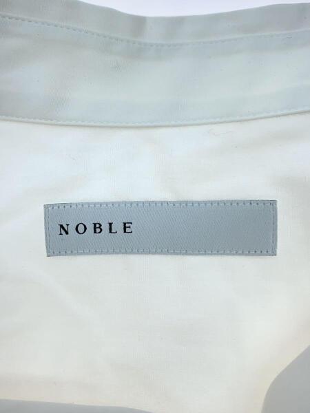 ノーブル NOBLE 23SS ショートレングスレギュラーシャツ 長袖 白 Noble - 【新品未使用品】NOBLE ショートレングスレギュラーシャツの