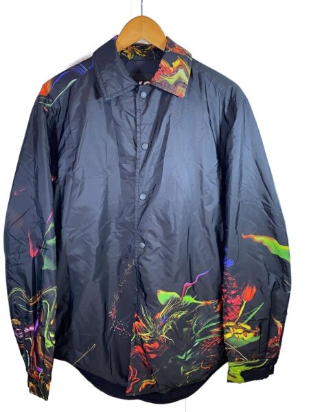 Y-3(ワイスリー) / 19AW/U TOKETA AOP OVERSHIRT/XS/ナイロン/BLK/総柄 