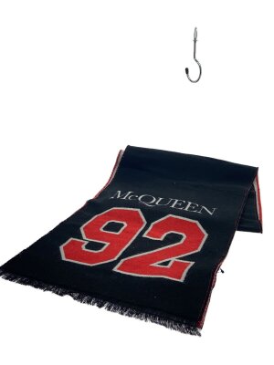 新品未使用タグ付き　アレキサンダーマックイーン　サイドラインパンツ　46 赤　黒 Alexander McQueen（アレキサンダーマックイーン）の古着・中古品の