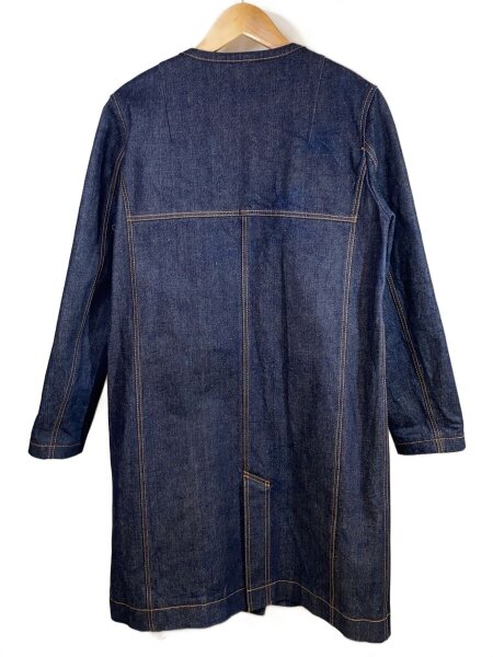 J&M DAVIDSON / インディゴデニムロングコート/コート/8/デニム/IDG/無地 J&M DAVIDSON(ジェイアンドエムデヴィッドソン) / インディゴデニム