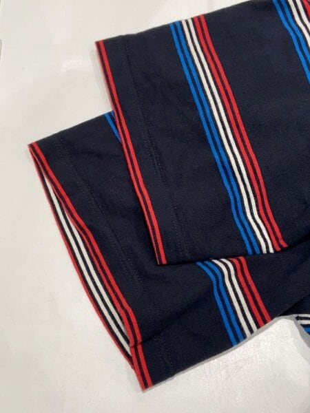 CALEE(キャリー) / HARLEY BORDER S/S CS/Tシャツ/XL/コットン/BLK