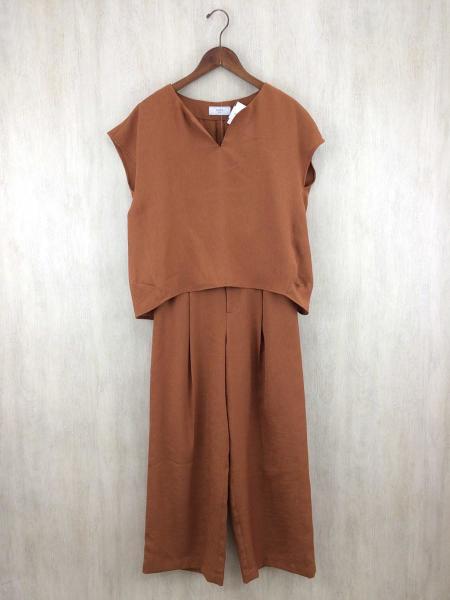 「SLOBE IENA」 セットアップ 40 ブラウン レディース