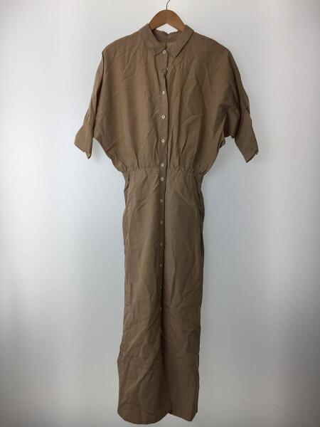 Plage(プラージュ) / semi flare シャツワンピース/36/--/BEG/19-040 