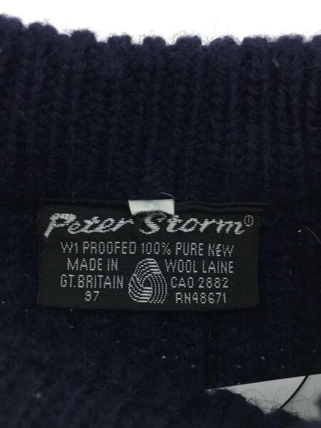 Peter Storm / ニット・セーター(厚手)/--/--/NVY/無地 Peter Storm(ピーターストーム) / セーター(厚手)/M/ウール/NVY | 古着