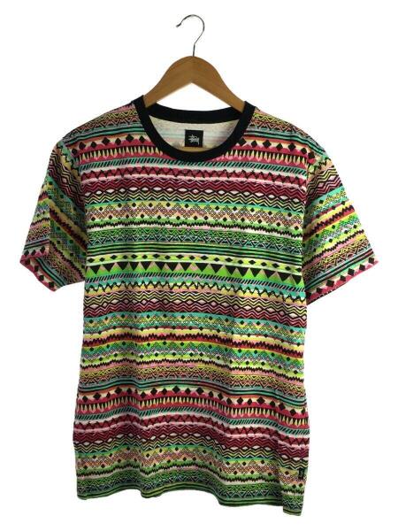 STUSSY(ステューシー) / ネイティブ柄/Tシャツ/M/コットン/マルチ 