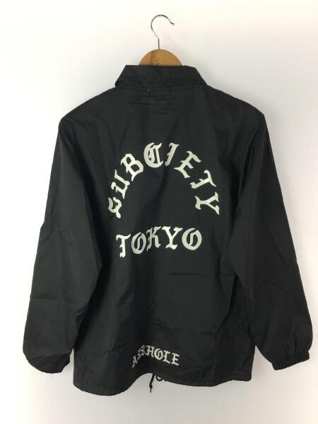 subciety(サブサエティ) / コーチジャケット/バックプリント/ナイロン 