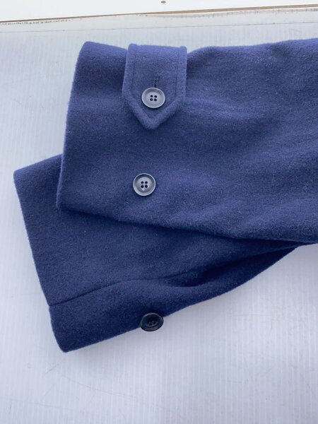 URBAN RESEARCH DOORS / 23AW/バルマカンコート/チンストラップ/ステンカラーコート/M/ウール/NVY/DR37-27T110// URBAN RESEARCH DOORS(アーバンリサーチドアーズ) / 23AW/バルマカン