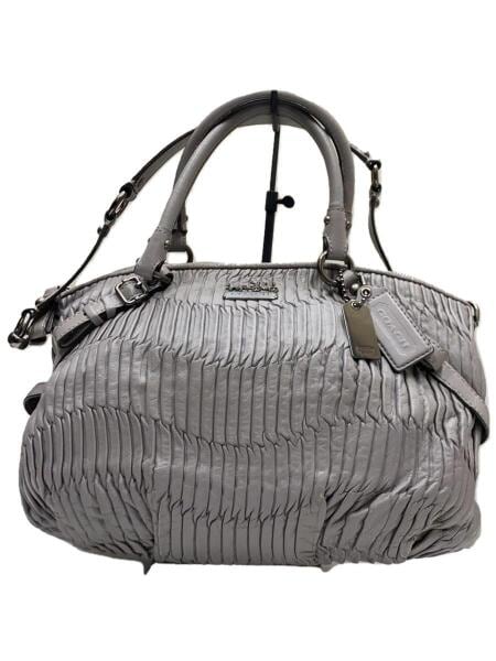 COACH(コーチ) / マディソンギャザード/2WAY/ショルダーバッグ/--/GRY 