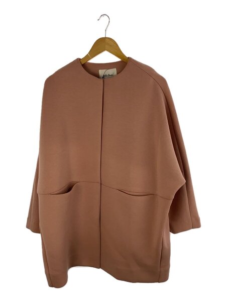 ミラオーウェン　ノーカラーコクーンハーフ丈ポンチコート Mila Owen（ミラオーウェン）の「ノーカラーコクーンハーフ丈ポンチ