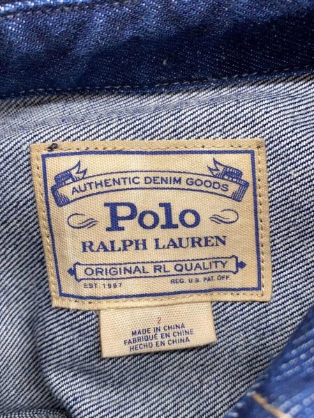 POLO RALPH LAUREN(ポロラルフローレン) / シャツワンピース/--/デニム