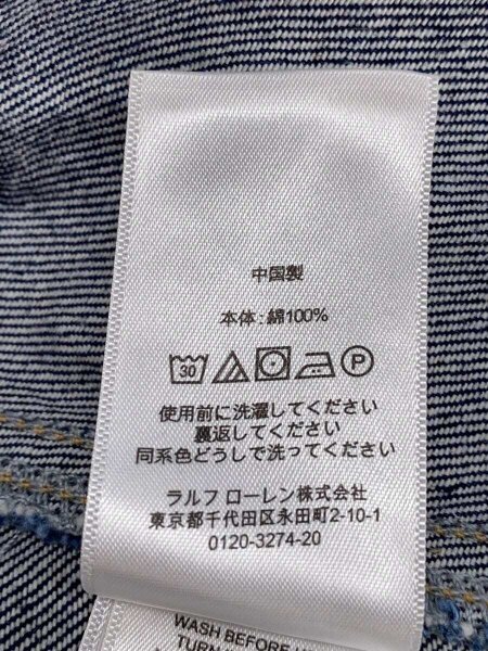 POLO RALPH LAUREN(ポロラルフローレン) / シャツワンピース/--/デニム